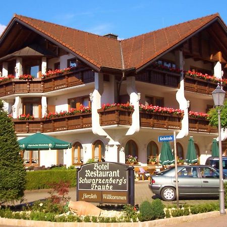 Hotel Schwarzenbergs Traube Glottertal Eksteriør billede